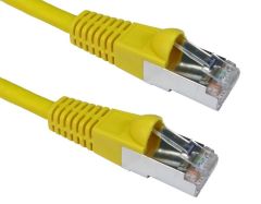 LodalinkCat6 Snagless Shielded (FTP) Ethernet Network Patch Cable - Yellow