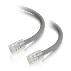 Lodalink Cat5E Non-Booted Unshielded (UTP) Ethernet Network Patch Cable-Gray