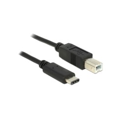 Lodalink USB 2.0 Cable USB-B male to USB Type-C Male 1m, UL Approcval