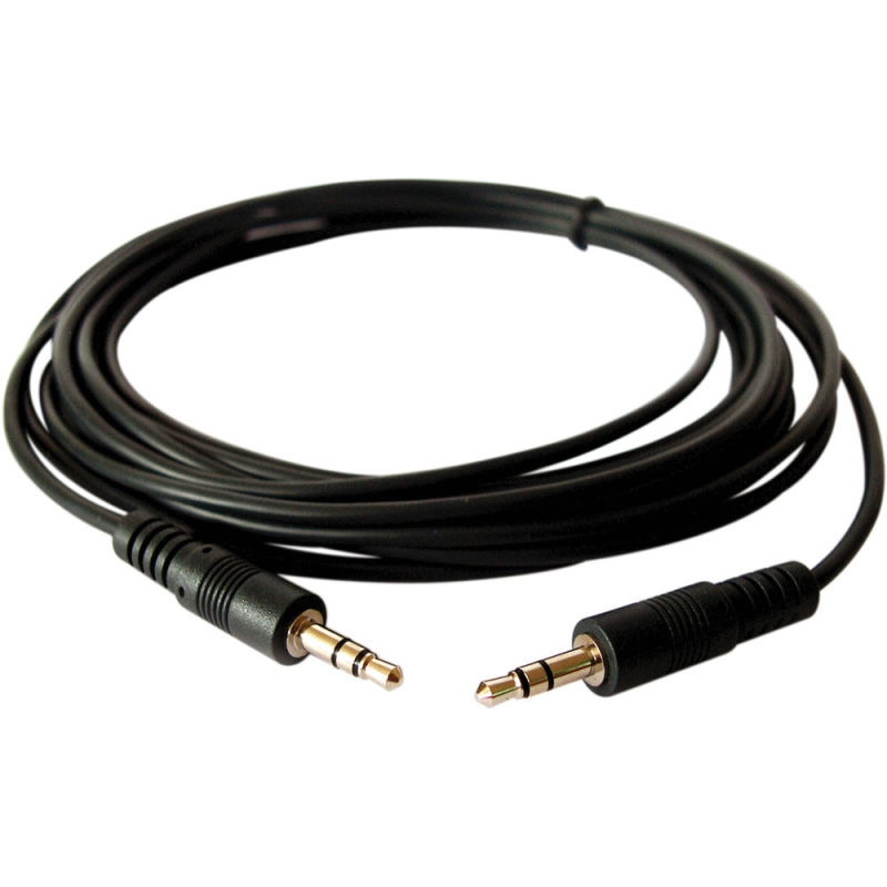 Lodalink 3.5mm Male to 3.5mm Male Stereo Audio Cable, Black