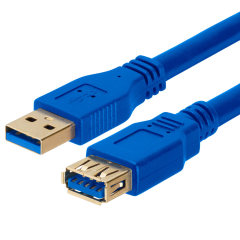 Lodalink USB 3.0 Type A Male to Type A Female Extension Cable