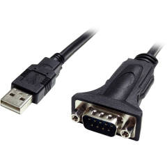 Lodalink DB9 Male RS232 USB Serial Converter Adapter Cable