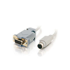 Lodalink DB9 Female RS232 to Mini DIN 8pin Cable - Beige