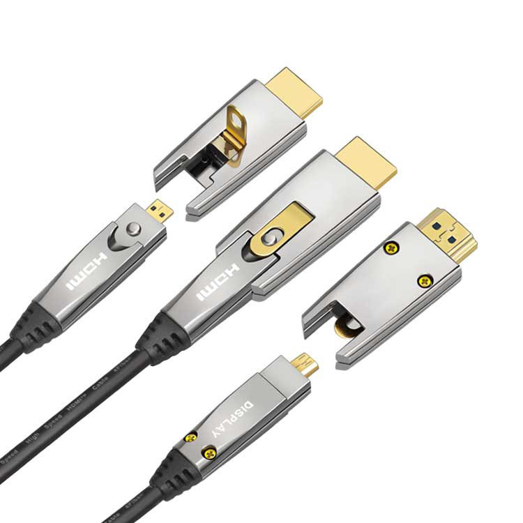 Lodalink HDMI 2.0 AOC Type-A to Type-D Cable