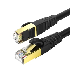 Lodalink CAT 8 FTP LAN Ethernet Shielded Patch Cable, UL Approval