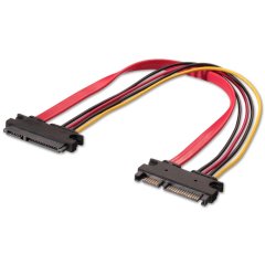 Lodalink Internal SATA Extension Cable 22 Pin Male / Female Extension