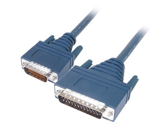 Cisco LFH60 Male to DB25 RS232 DTE Male 10ft Cable 72-0793-01