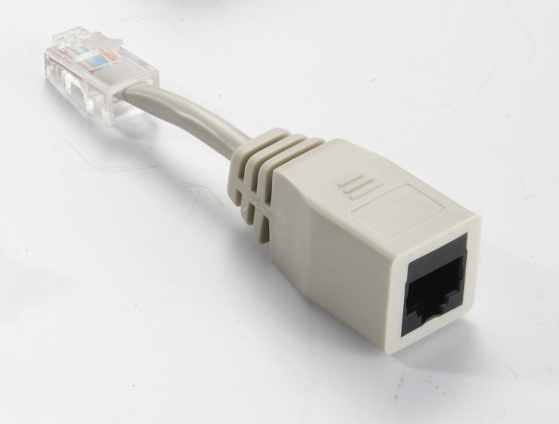 Lodalink CBL-0143-00 Console Port Converter RJ45 Female to RJ45 Male Adapter