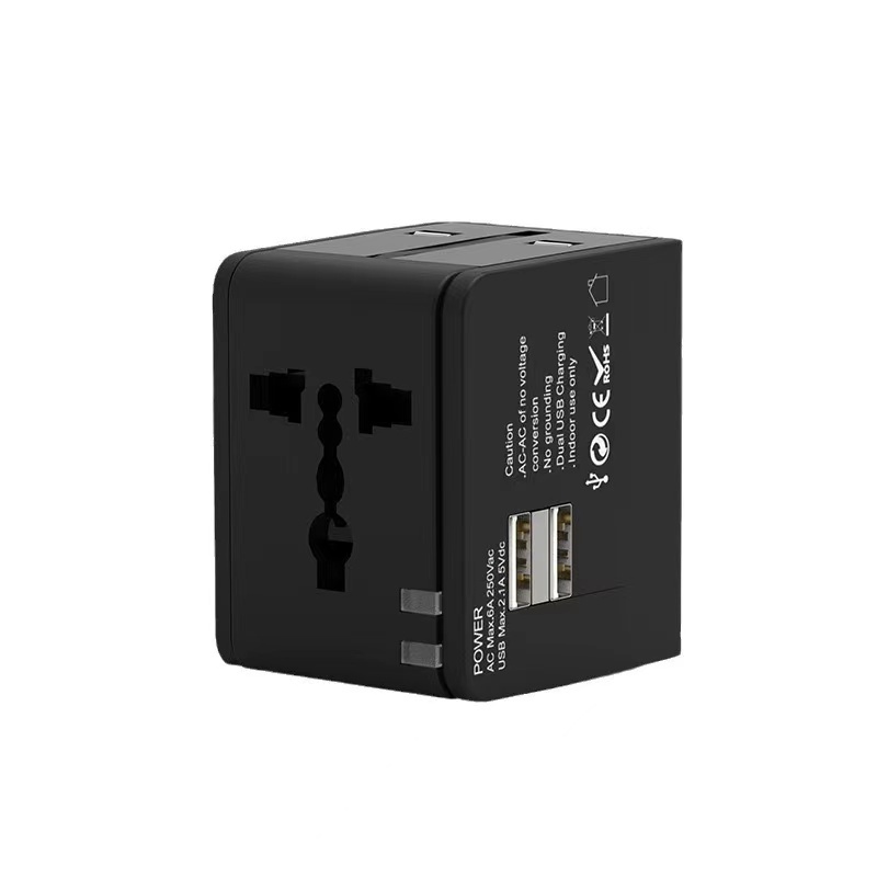 Lodalink Universal Travel Adapter W/ High Speed 2.1A 2*USB