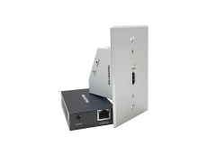 Lodalink HDMI 2.0 Extender Over Single Fiber With 4K@60HZ Wall Plate Transmitter | POC