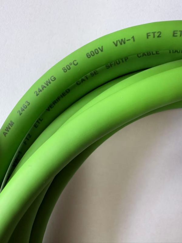 Lodalink UL2463 600V CAT 5e S/FTP Patch Cable, UL Approved