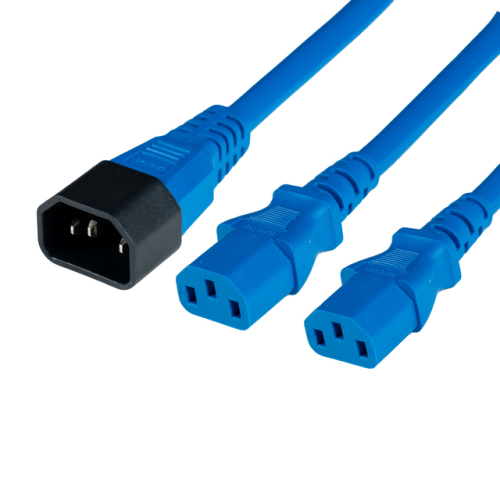 Lodalink UL Certified C14 TO 2 C13 Power Cord