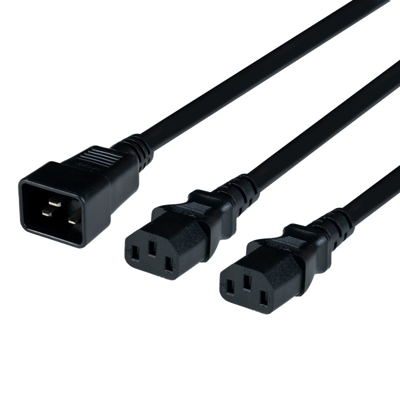 Lodalink UL Certified C20 TO 2 C13 Power Cable