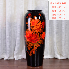 Large Chinese Hand Painted Dragon Ceramic Blue and White Porcelain Floor Vases