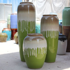 HIGH temperature fired porcelain luxury large outdoor decorative vases