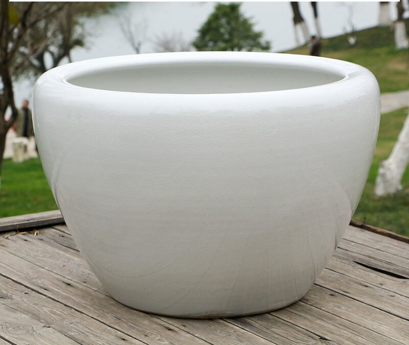 Luxury Large Chinese Colorful Porcelain Ceramic Plant Pots For Garden