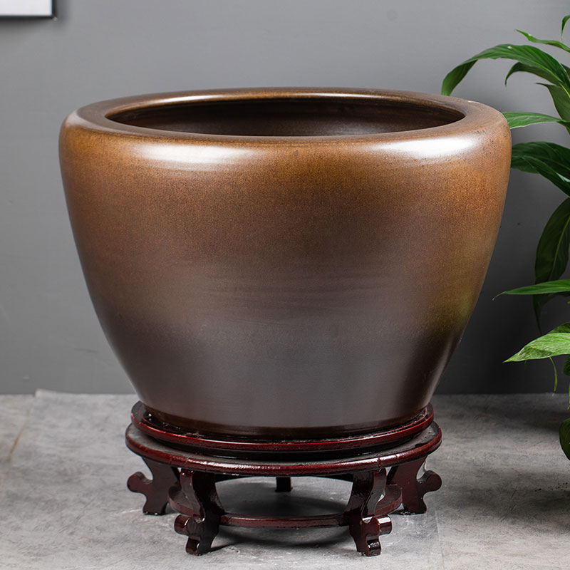 Luxury Large Chinese Colorful Porcelain Ceramic Plant Pots For Garden