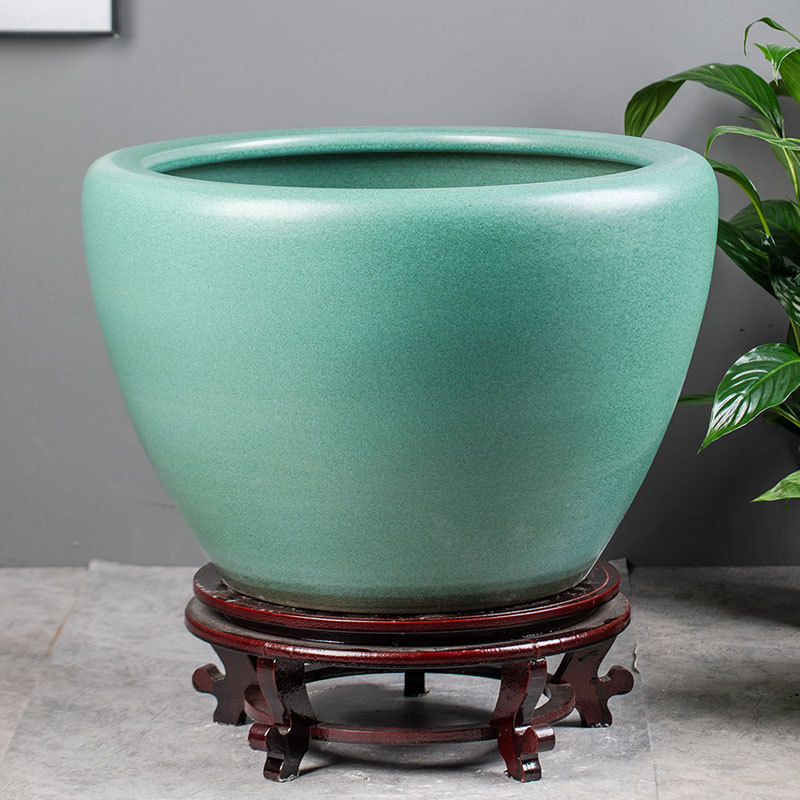 Luxury Large Chinese Colorful Porcelain Ceramic Plant Pots For Garden