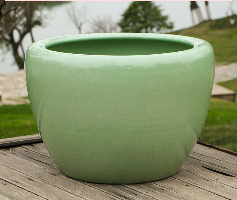 Luxury Large Chinese Colorful Porcelain Ceramic Plant Pots For Garden