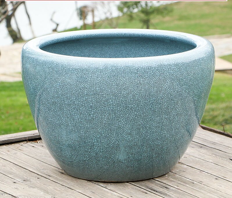 Luxury Large Chinese Colorful Porcelain Ceramic Plant Pots For Garden