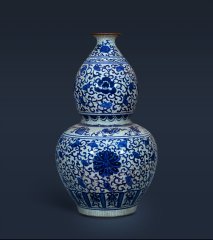 Large Chinese Hand Painted Dragon Ceramic Blue and White Porcelain Floor Vases