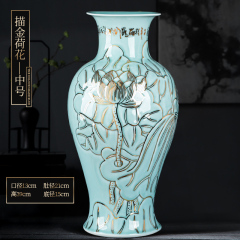 Large Chinese Hand Painted Dragon Ceramic Blue and White Porcelain Floor Vases