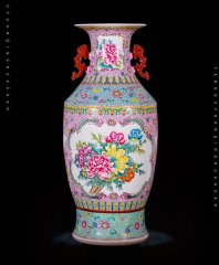 Large Chinese Hand Painted Dragon Ceramic Blue and White Porcelain Floor Vases