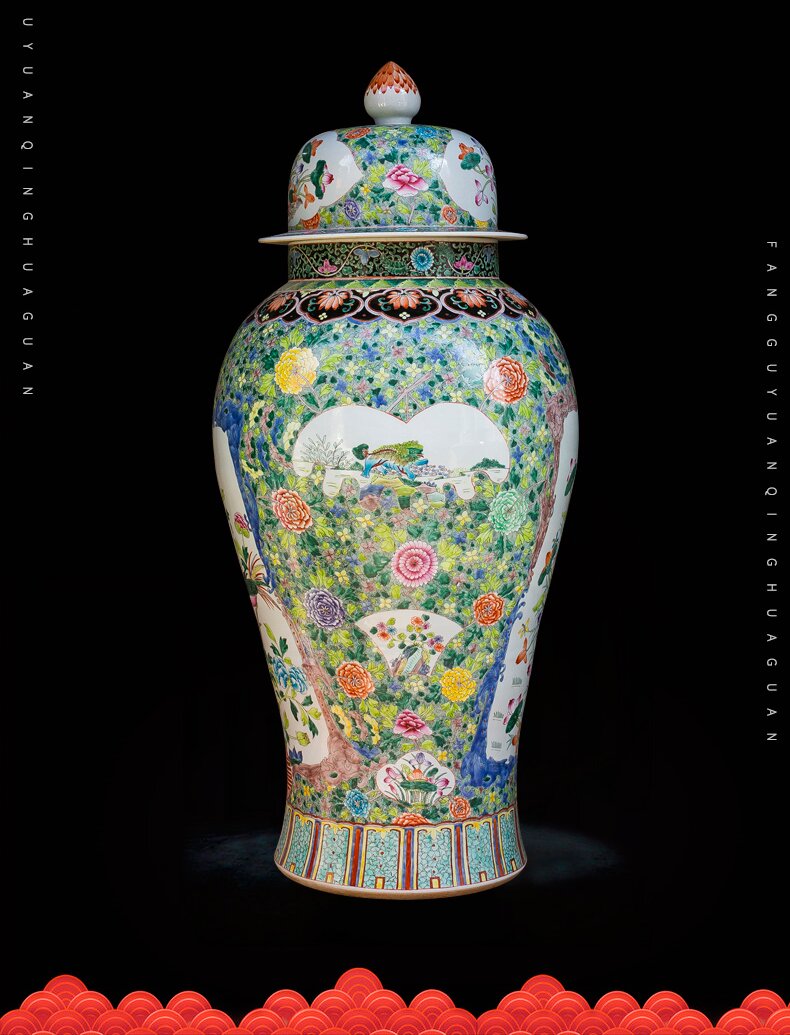 Large Chinese Hand Painted Dragon Ceramic Blue and White Porcelain Floor Vases