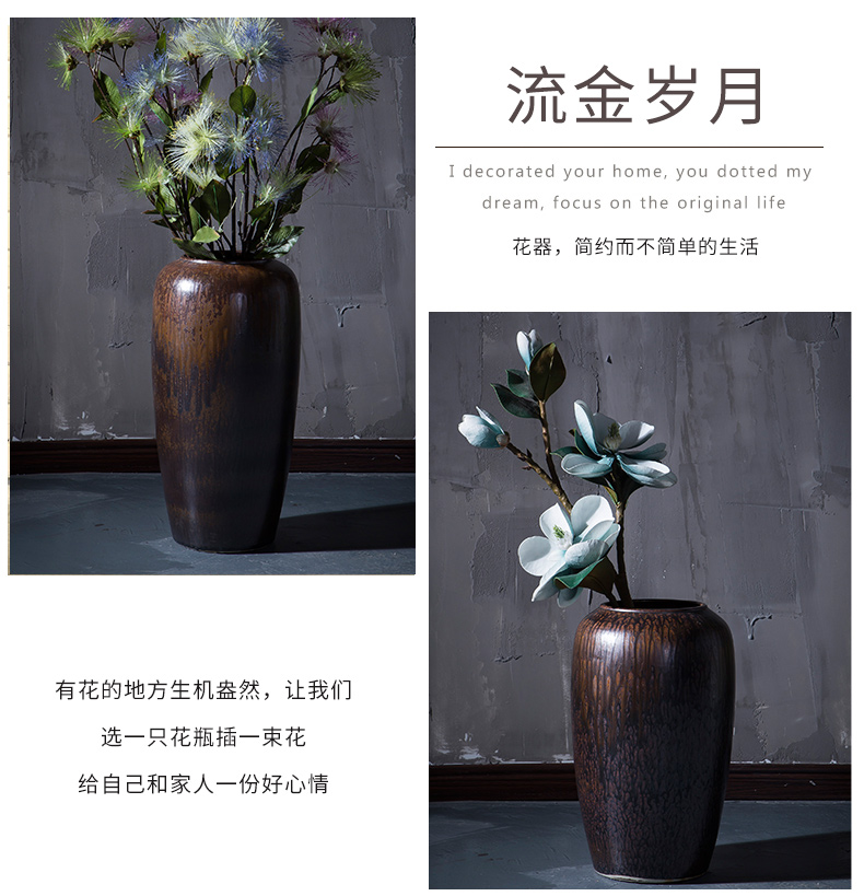 HIGH temperature fired porcelain luxury large outdoor decorative vases