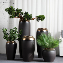 HIGH temperature fired porcelain luxury large outdoor decorative vases