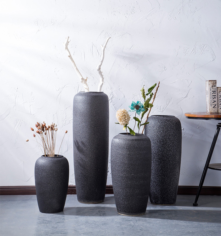 HIGH temperature fired porcelain luxury large outdoor decorative vases