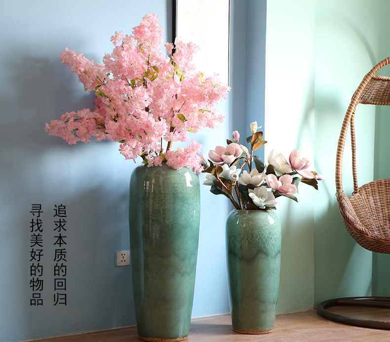 HIGH temperature fired porcelain luxury large outdoor decorative vases