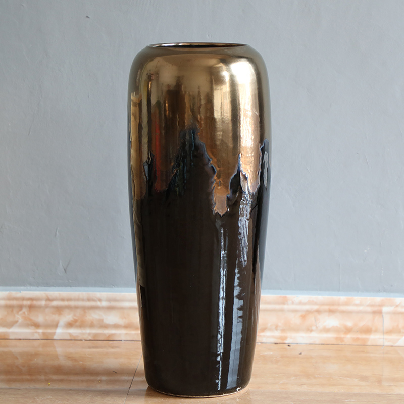 HIGH temperature fired porcelain luxury large outdoor decorative vases,big size vases