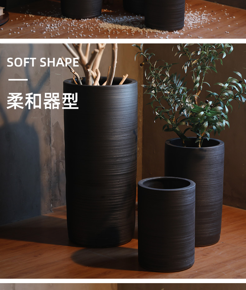 HIGH temperature fired porcelain luxury large outdoor decorative vases