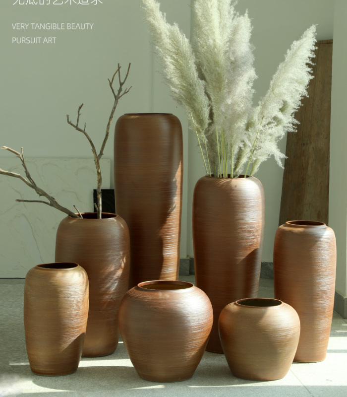 HIGH temperature fired porcelain luxury large outdoor decorative vases