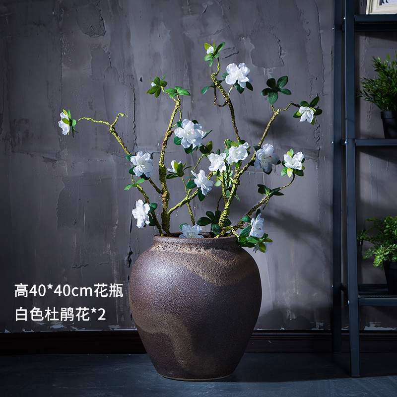 HIGH temperature fired porcelain luxury large outdoor decorative vases