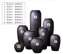 HIGH temperature fired porcelain luxury large outdoor decorative vases