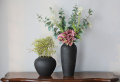 HIGH temperature fired porcelain luxury large outdoor decorative vases