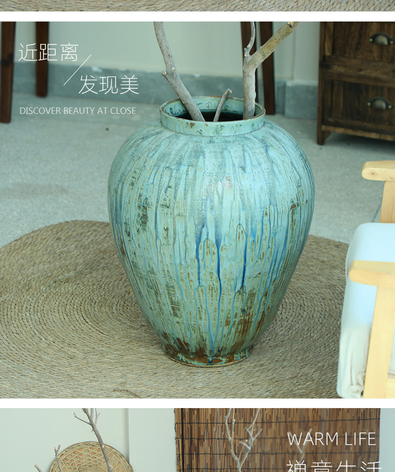 HIGH temperature fired porcelain luxury large outdoor decorative vases