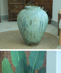 HIGH temperature fired porcelain luxury large outdoor decorative vases