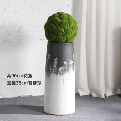 HIGH temperature fired porcelain luxury large outdoor decorative vases