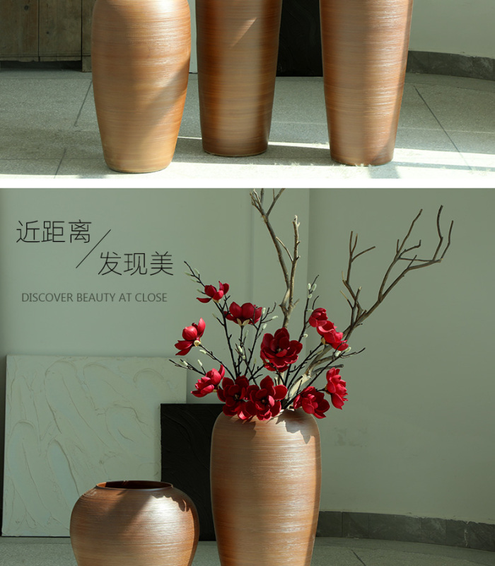 HIGH temperature fired porcelain luxury large outdoor decorative vases