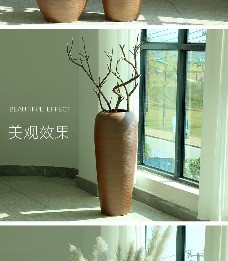 HIGH temperature fired porcelain luxury large outdoor decorative vases