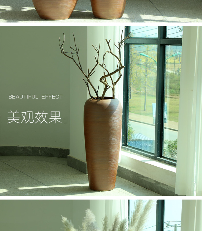 HIGH temperature fired porcelain luxury large outdoor decorative vases