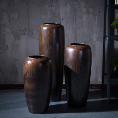 HIGH temperature fired porcelain luxury large outdoor decorative vases