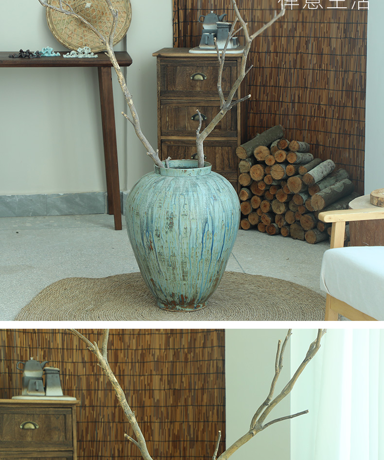 HIGH temperature fired porcelain luxury large outdoor decorative vases