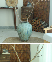 HIGH temperature fired porcelain luxury large outdoor decorative vases