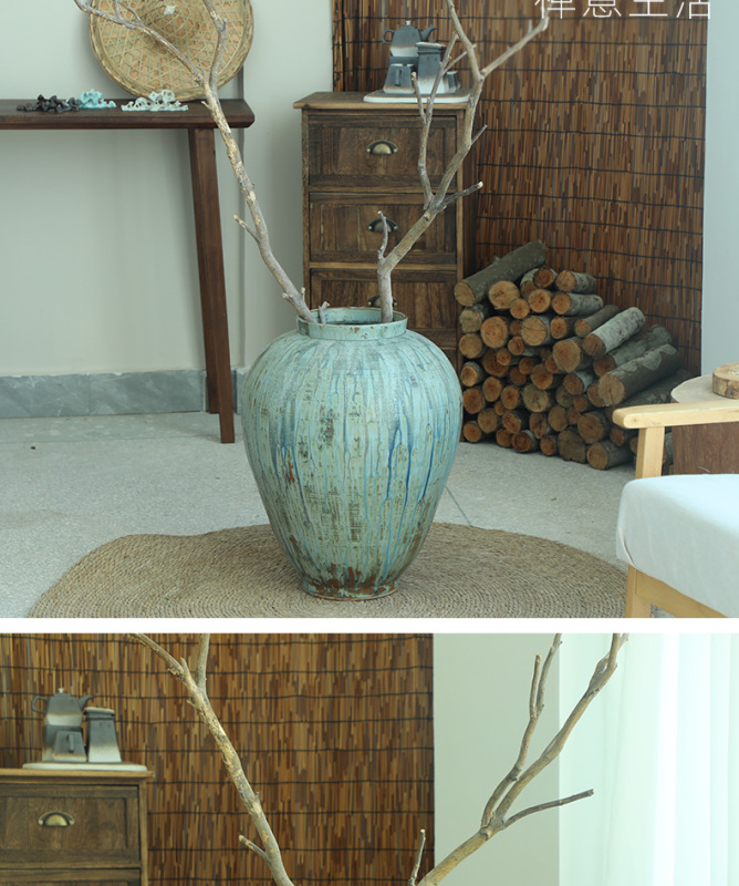 HIGH temperature fired porcelain luxury large outdoor decorative vases