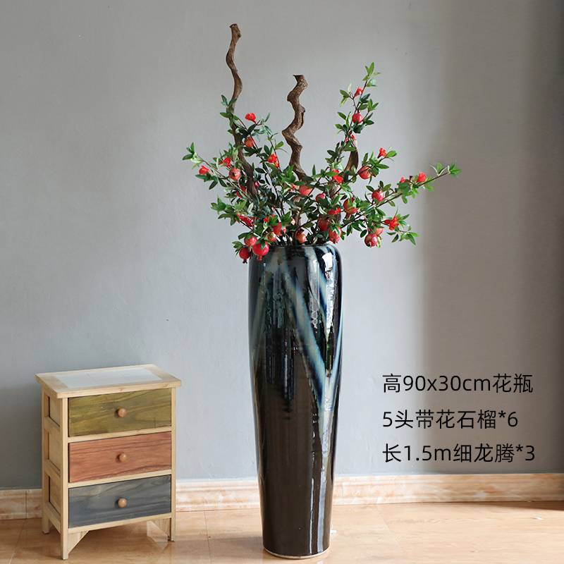 HIGH temperature fired porcelain luxury large outdoor decorative vases