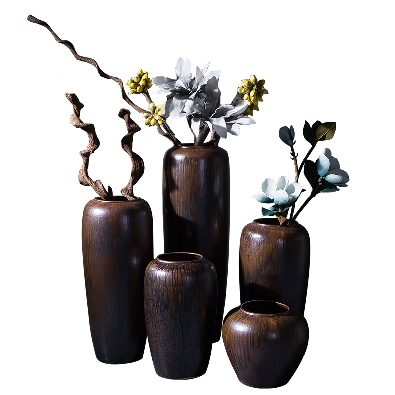 HIGH temperature fired porcelain luxury large outdoor decorative vases